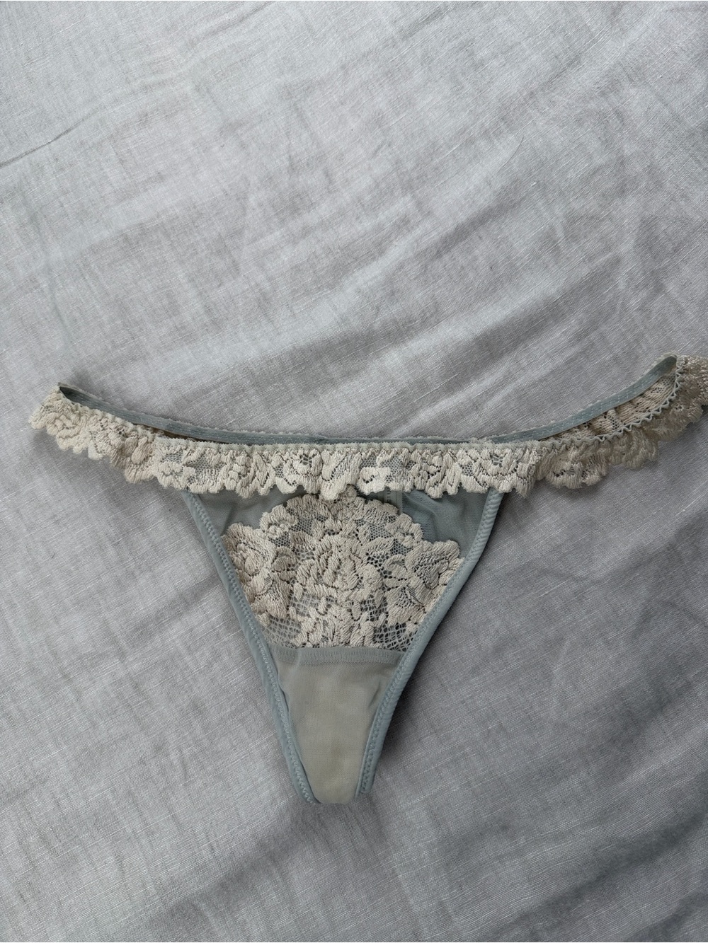 intimissimi Sheer Lace Thong Panty